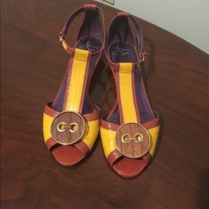 Due Farina Women's Wedge Sandals S9.5